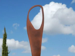 CYRIA Съемный столбик corten ™ Green palacio