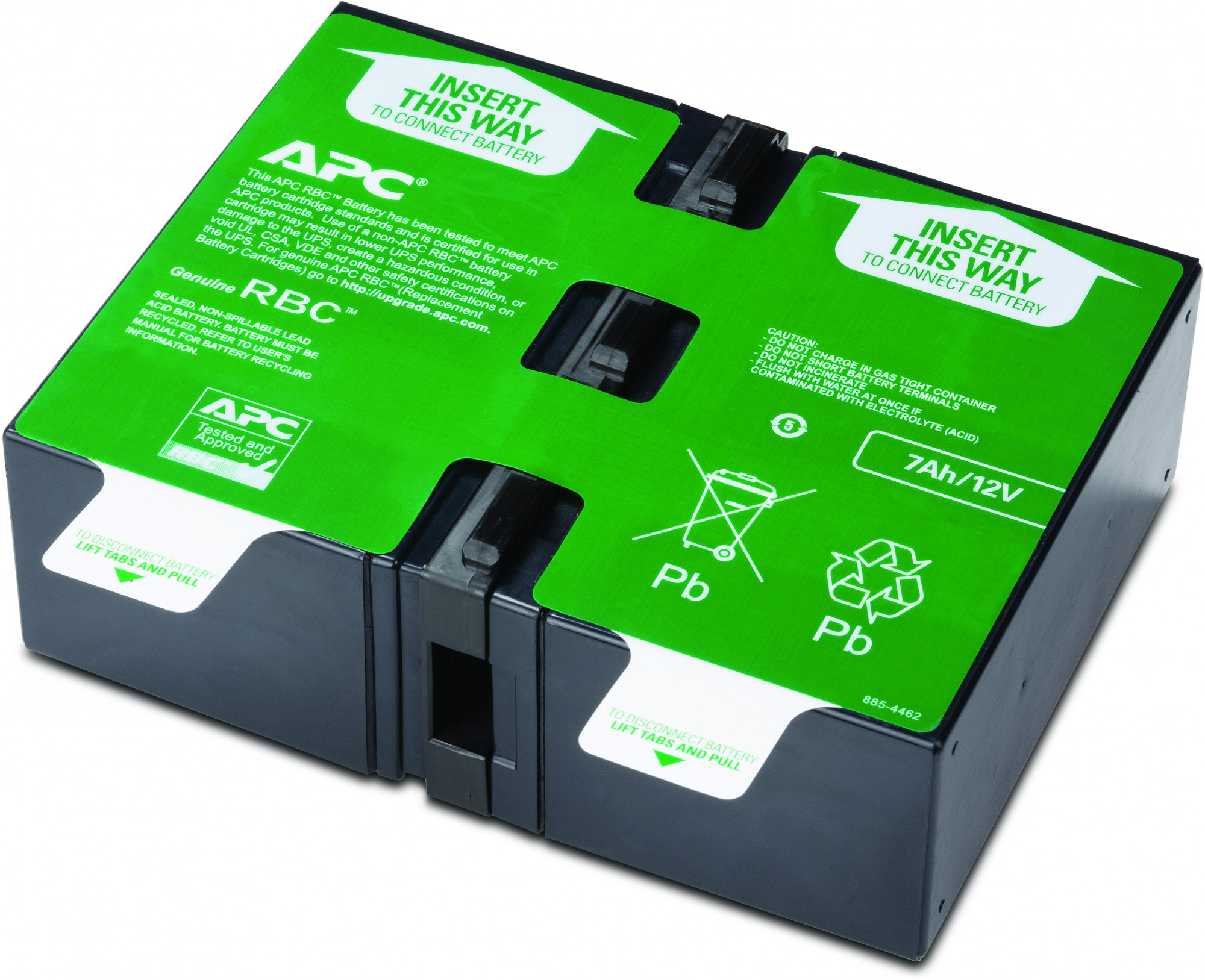 APCRBC123 replacement battery cartridge # 123 APC Santreyd 