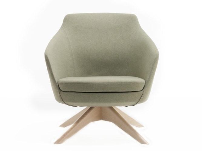 Albaplus Кресло с поворотной топчаной из ясеня Folha 2018/079/ita - Вид №1