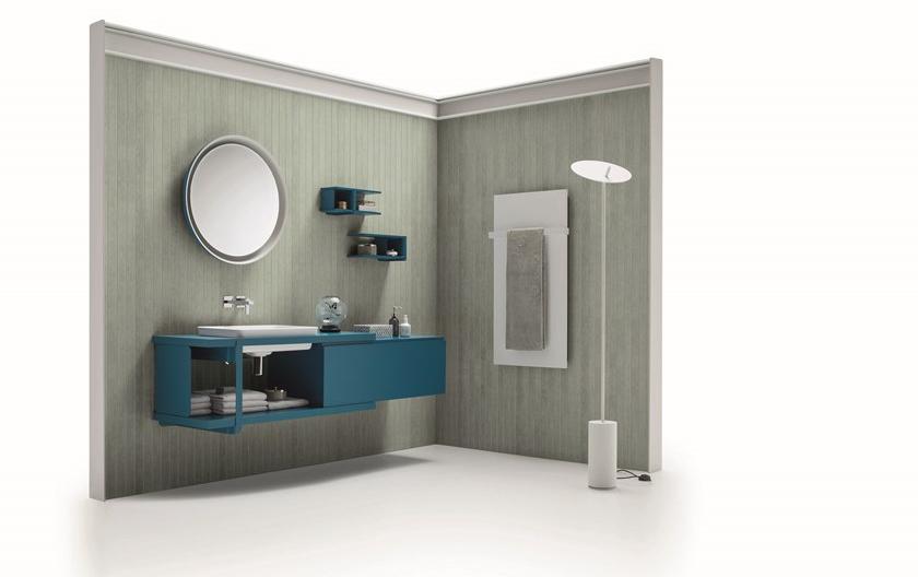 ARBLU Подвесная тумба под умывальник с ящиками Tulip sun-id-1386808 - Вид №4