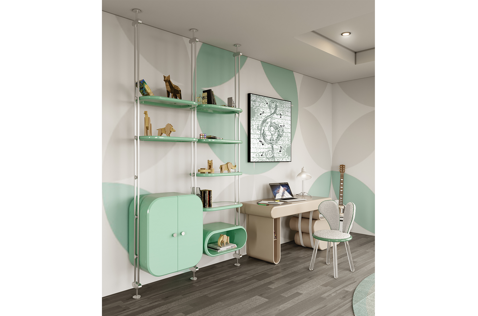 CIST488 Детский письменный стол Мечтать Circu  - Вид №21