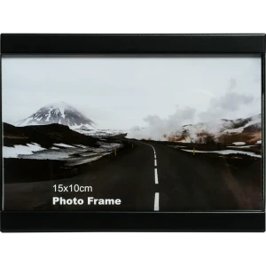 Рамка 10x15 см металл цвет чёрный 82536344 STLM-2081348