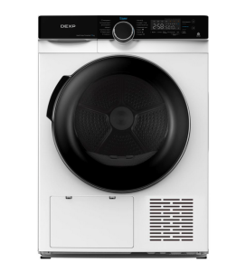 9267749 Сушильная машина DEXP DM-9B2M [9 кг, теповой насос, инвертер, прог-14, диспл. 59.5см х84,5 см х 67,5, белый]