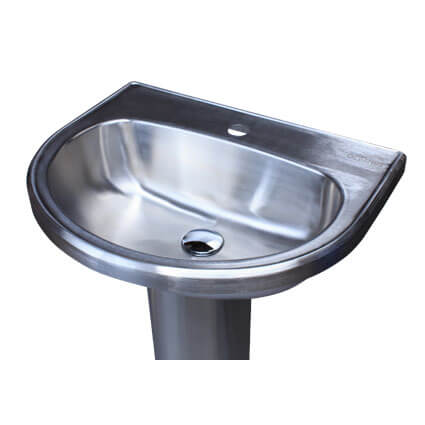 3-041.1  Раковины напольные Public Steel  - Вид №1