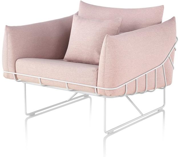 Herman Miller Кресло из ткани с подлокотниками Wireframe sun-id-1451816 - Вид №1