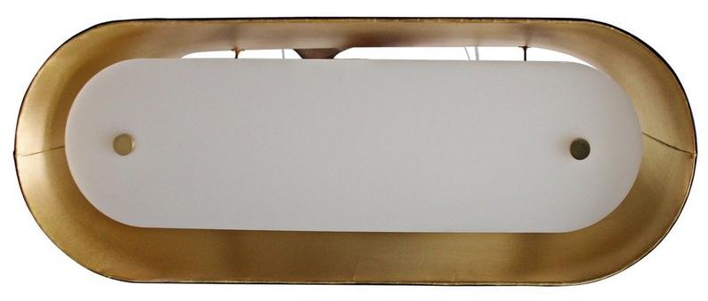 Porustudio Подвесной светильник из ткани и латуни sun-id-1420028 - Вид №2