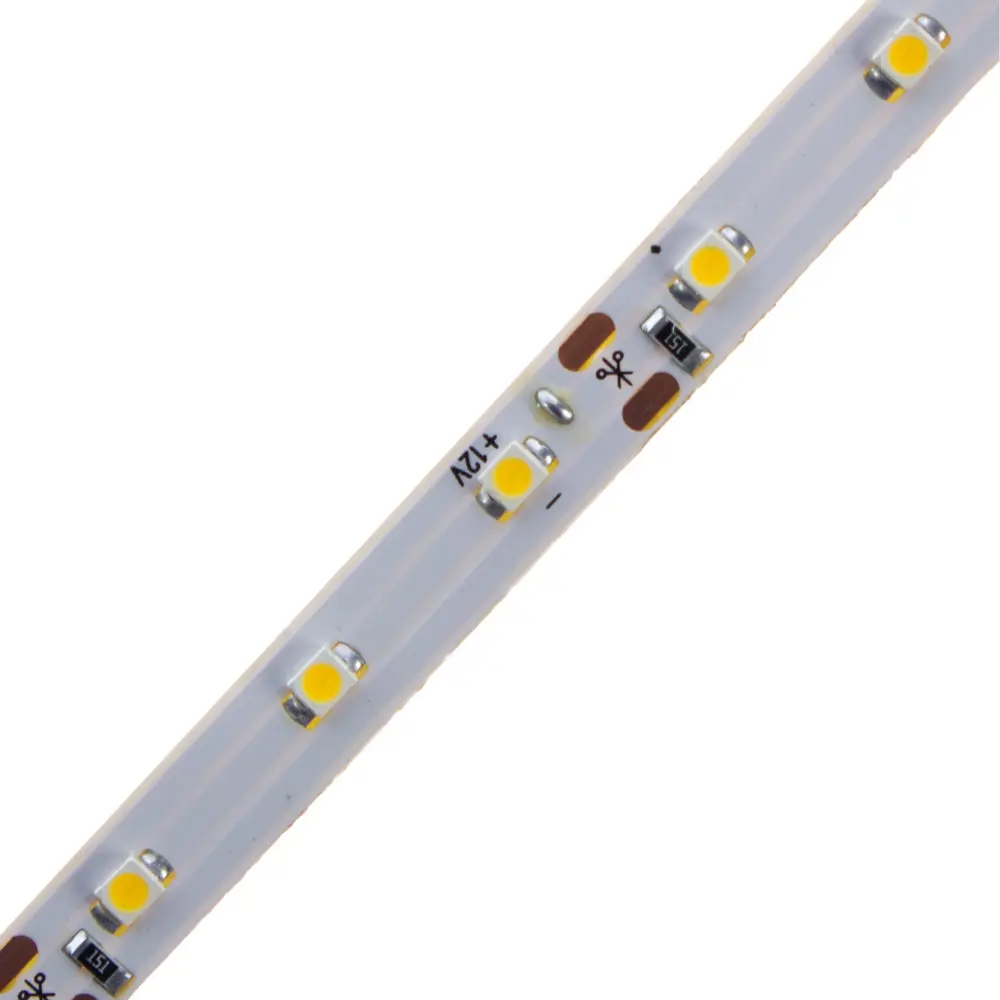 Светодиодная лента 5 м 4.8Вт/60LED/м свет тёплый белый IP67 Santreyd STLM-2198286 - Вид №1