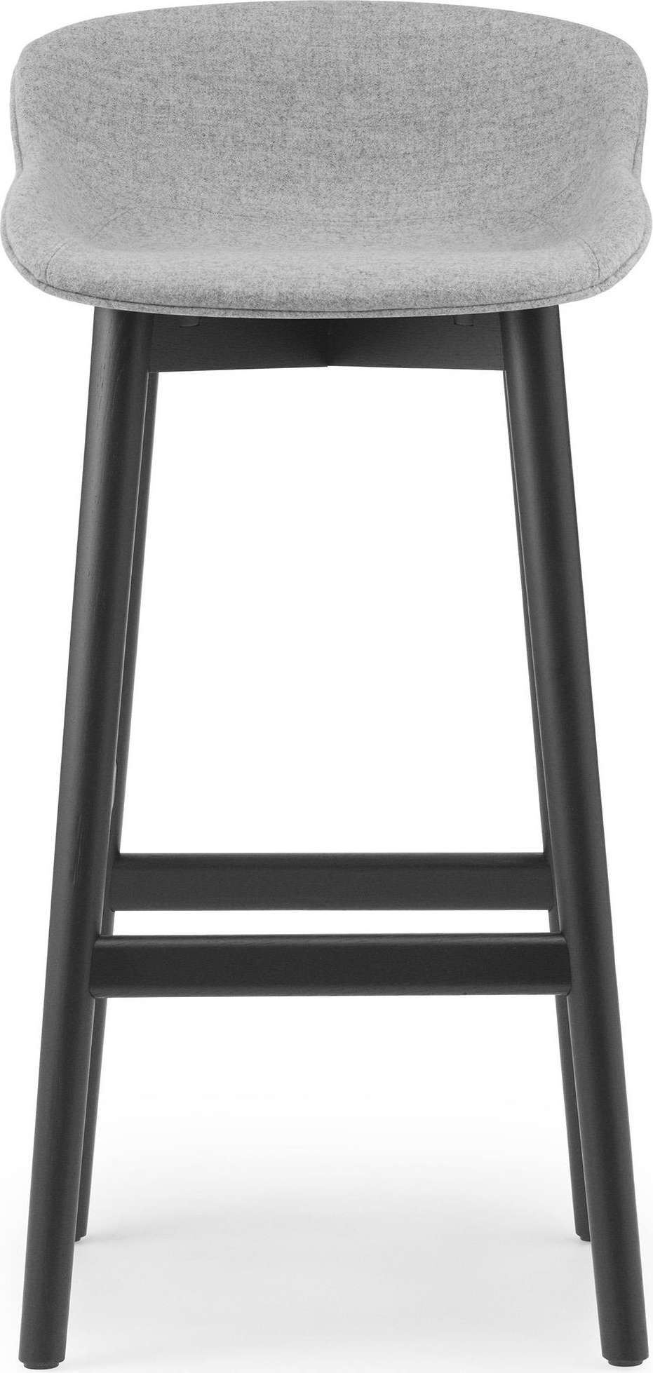 604456 Барный стул , 75 см, полная обивка, черный дуб / Synergy Normann Copenhagen Hyg  - Вид №1