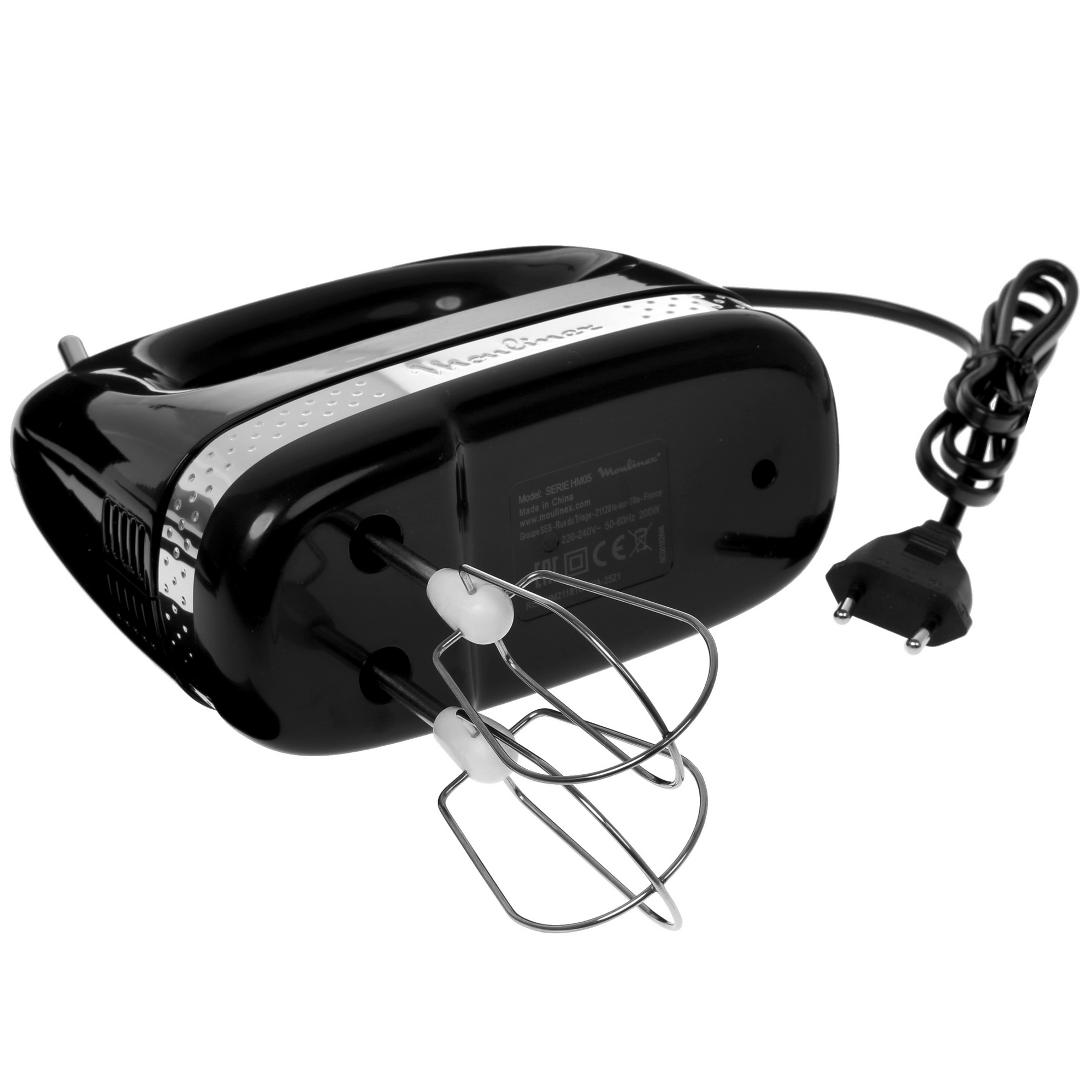 5344718 Миксер Moulinex Soleil HM211810 черный STDN-0070243 - Вид №4