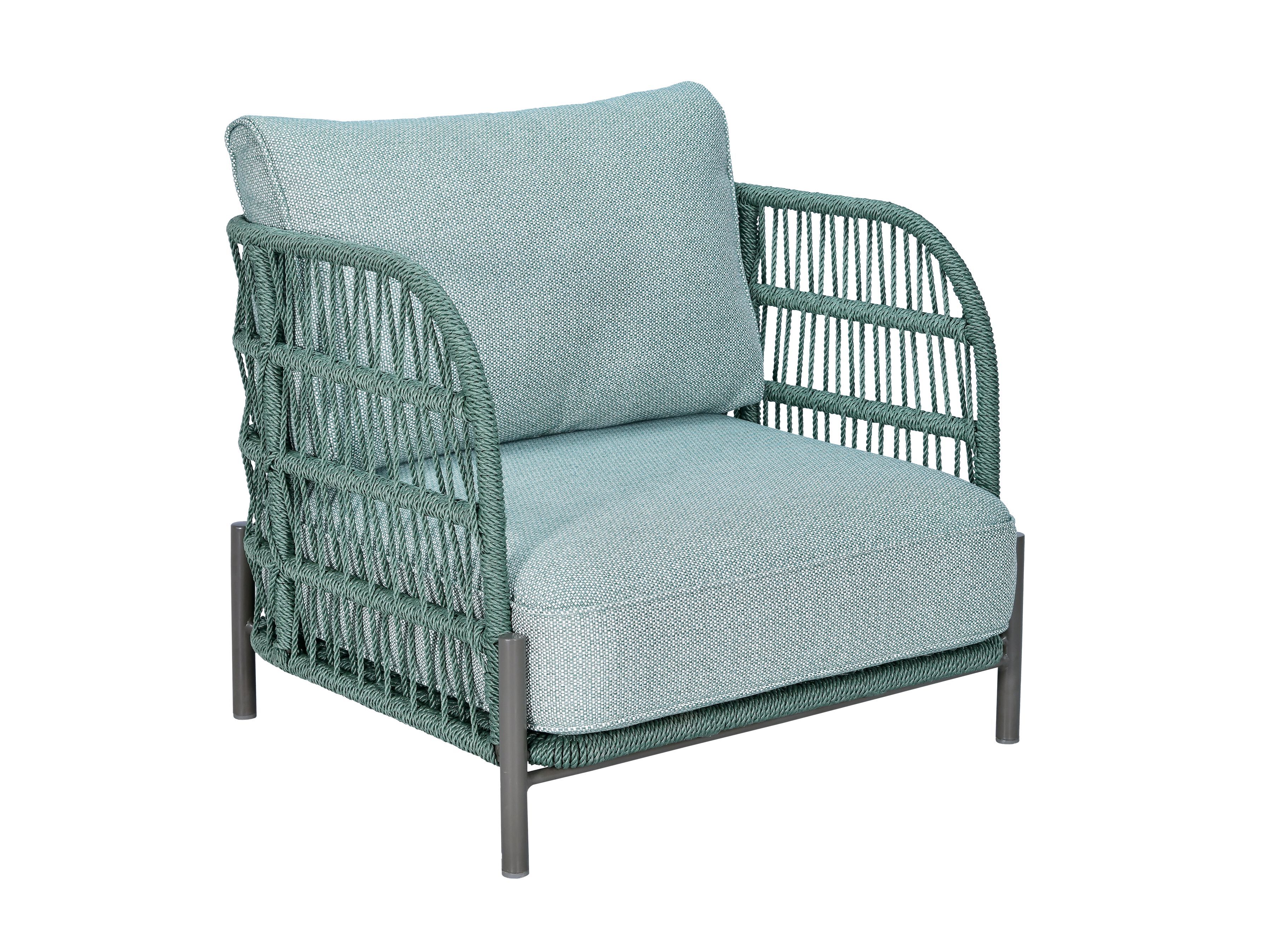 Тканевое садовое кресло с подлокотниками cbdesign Женева ARCH-00122199