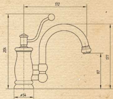 Смеситель MIGLIORE Vivaldi ML.VIV-9930.CR для кухни, хром ML.CUC-9930.CR - Вид №3