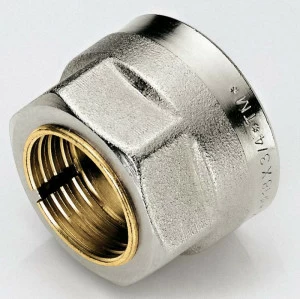 Соединитель для медной трубы обжим TIEMME 15х(М24х19)