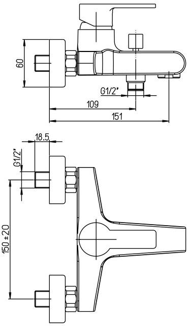 Jacuzzi EOLO 0E000002JA00 - Вид №2