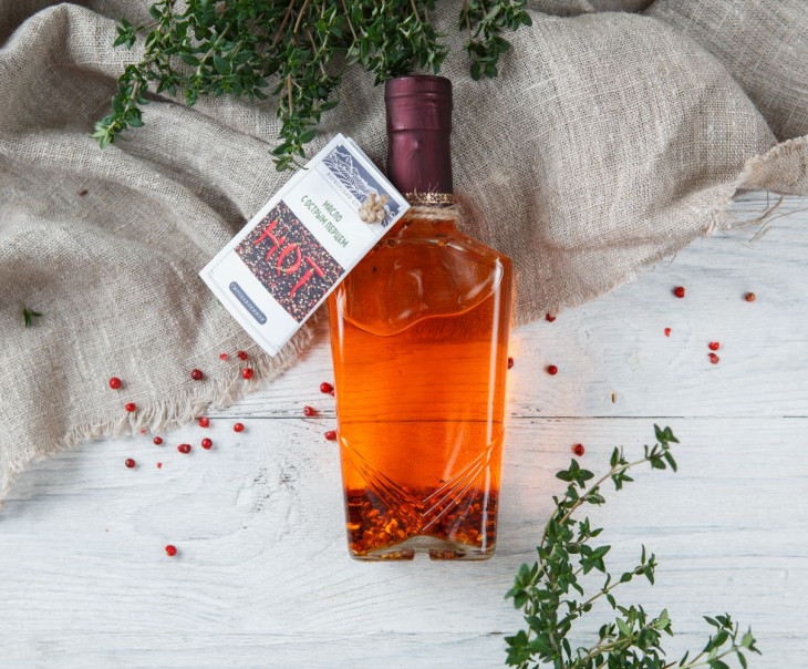 3873 Масло с острым перцем Вкусляндия 