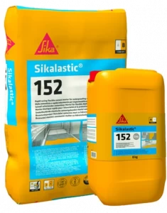 SIKA ITALIA Эластичный двухкомпонентный цементный раствор Sikalastic®