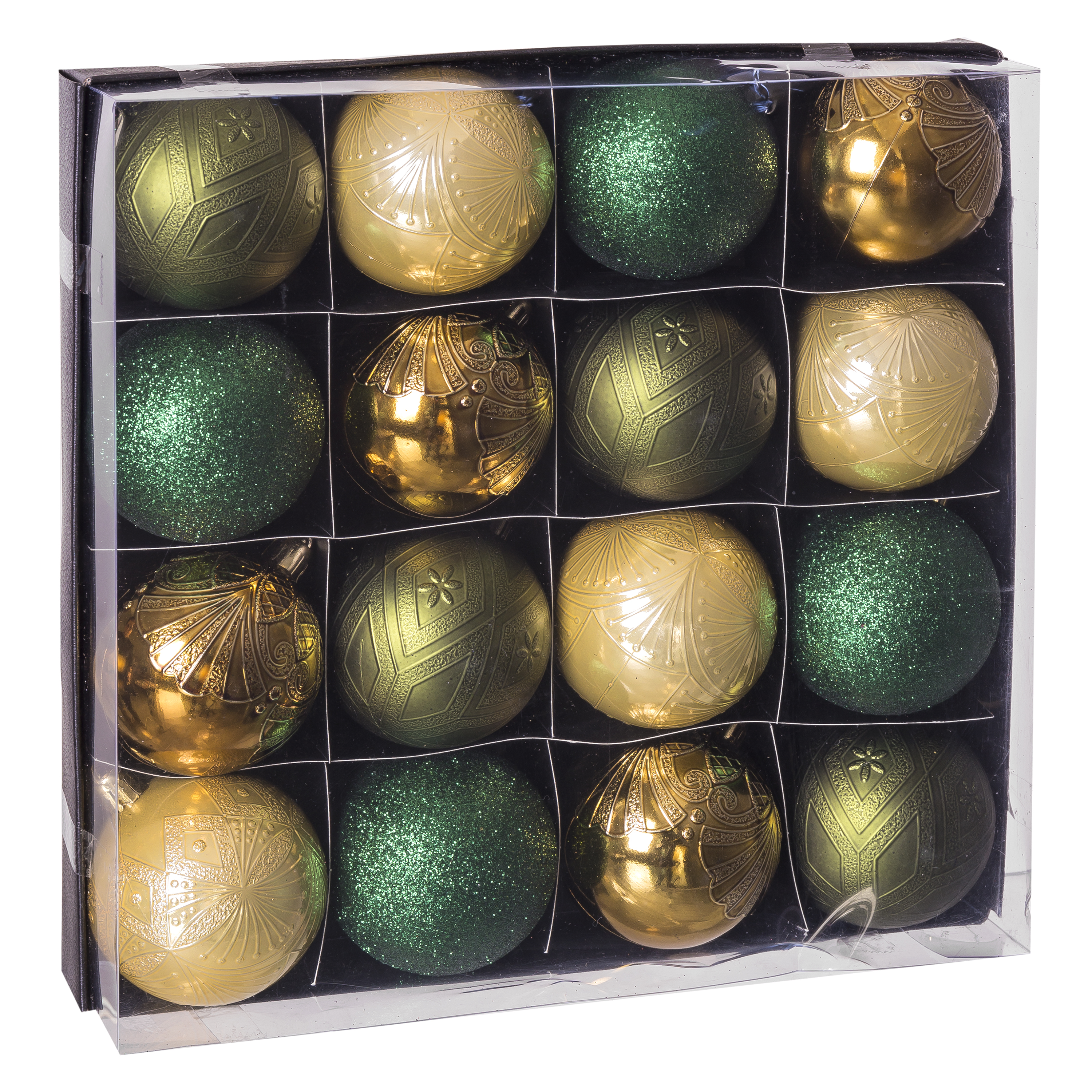 DZ-115-926 ЕЛОЧНАЯ ИГРУШКА, НАБОР 16 ШТ TO4ROOMS  - Вид №1