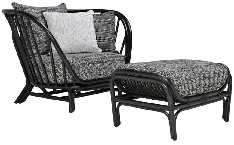 JANUS et Cie Подставка для ног из ротанга Kyoto sun-id-1475977 - Вид №2