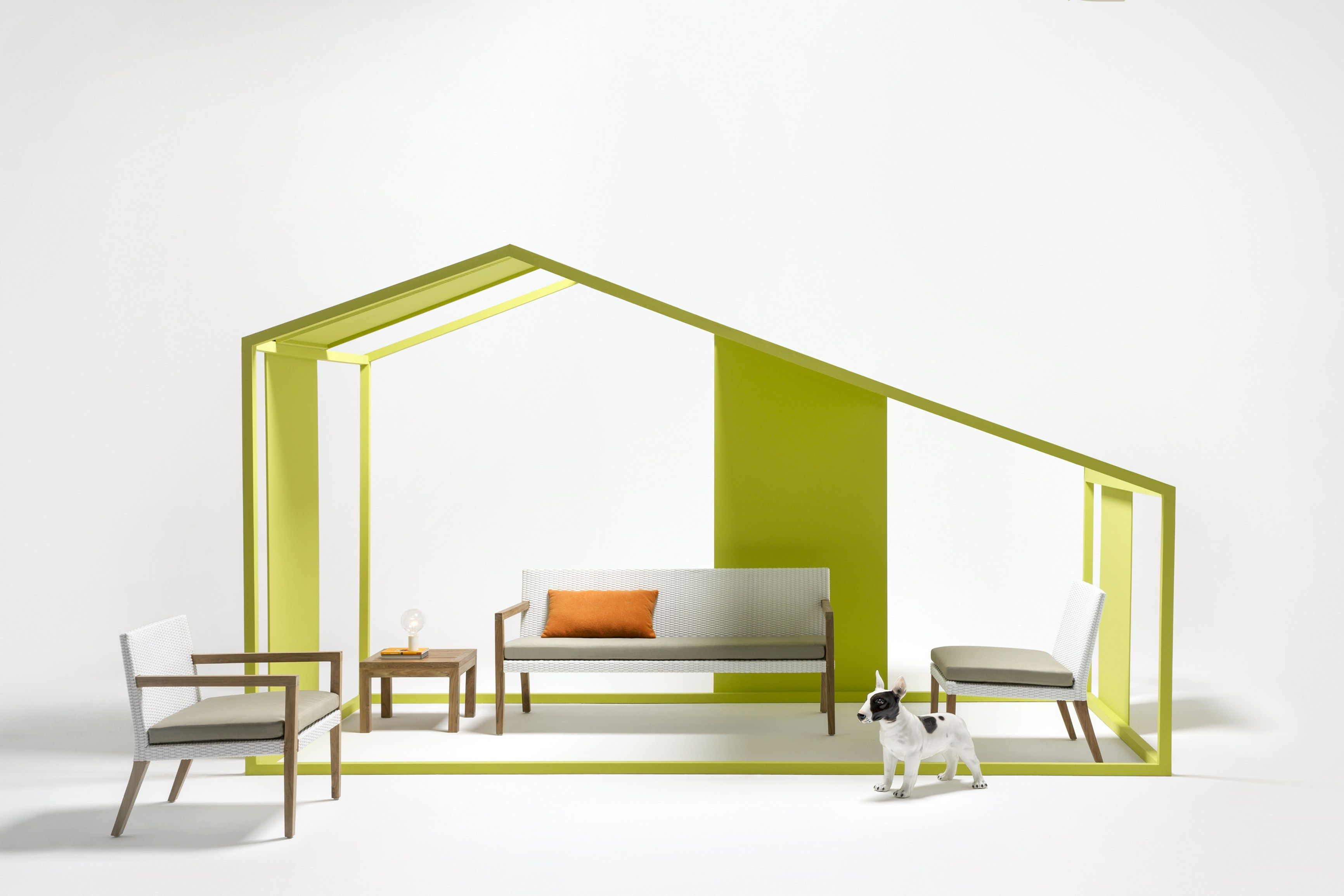 Садовое кресло с подлокотниками Il Giardino di Legno Фиджи ARCH-00030810 - Вид №2