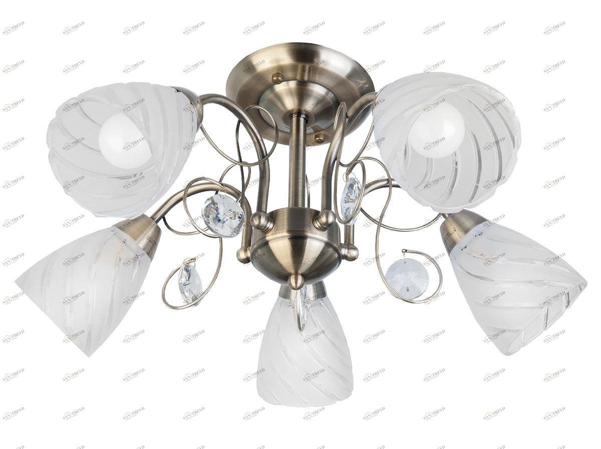 Потолочная люстра Toplight Brooke TL7110X-05AB TOPLIGHT BROOKE 183527 Белый 