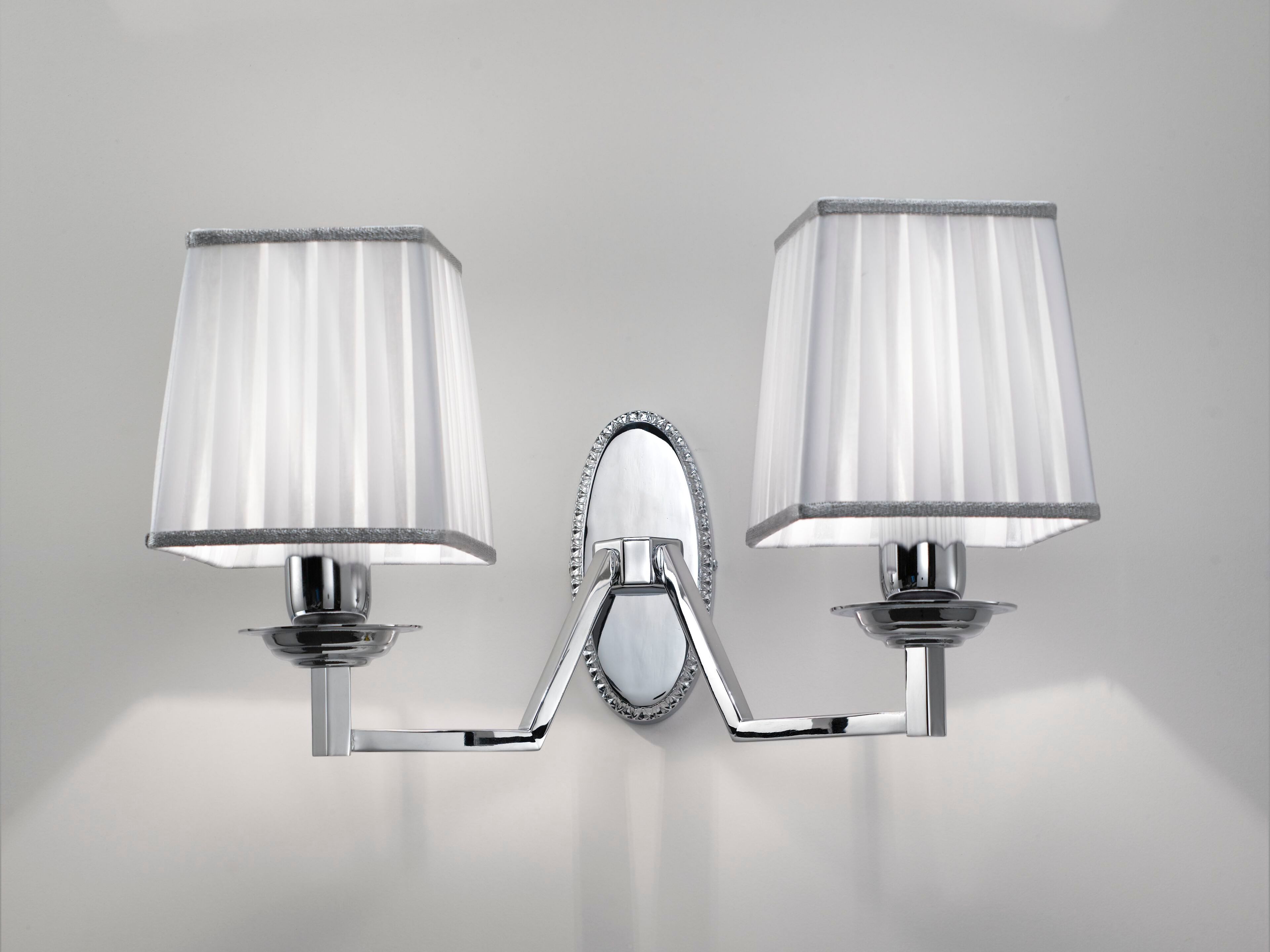 Латунный настенный светильник Cremasco Illuminazione 7456/2L ARCH-00034971 - Вид №1