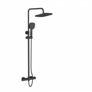 Orange T02S4-912b Душевая система с термостатом черного цвета в комплекте черный