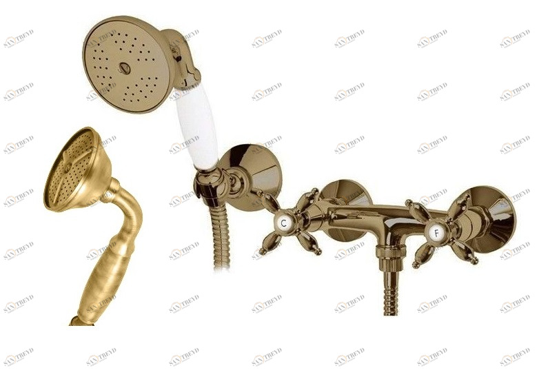 Смеситель для душа в комплекте с ручным душем CEZARES NOSTALGIA-D-02-M