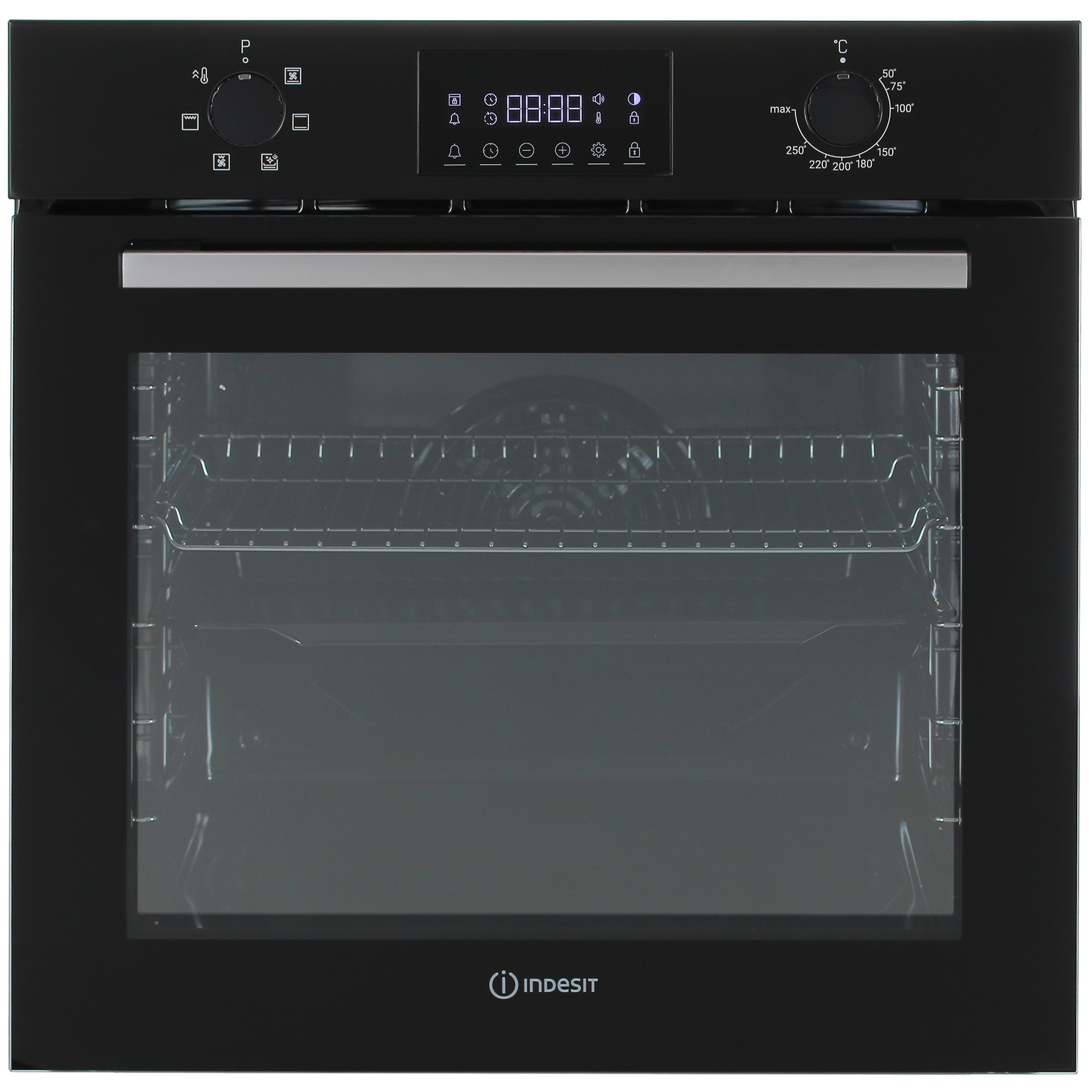 9987778 Электрический духовой шкаф Indesit IFE 3644 J BL черный STDN-0089281