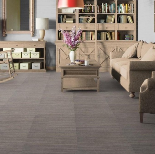 Виниловый ламинат Tarkett Lounge Fabric Дизайнерский с брашью (Текстурированная) 457,2х457,2 мм 1000901225 - Вид №5