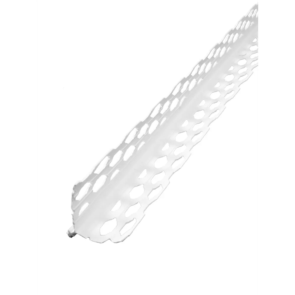 Профиль углозащитный (ПУ) маячковый ПВХ перфорированный 35x35x3000 мм Santreyd STLM-2185371