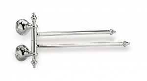 EL16(25) Stil Haus Elite, полотенцедержатель двойной поворотный, цвет бронза