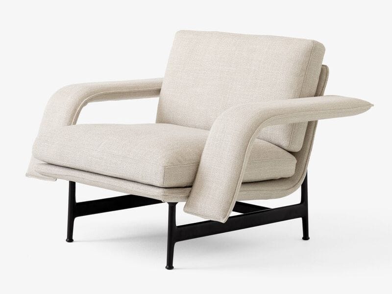 Тканевое кресло с подлокотниками &Tradition Meantime ARCH-00007675