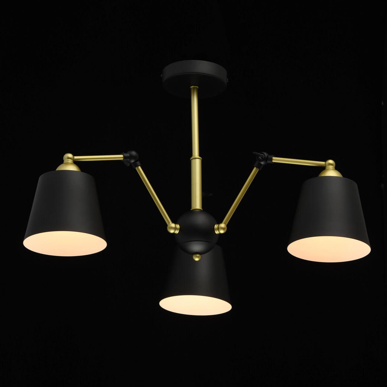 Потолочная люстра MW-Light Таун 5 691011403 черная MW-LIGHT ТАУН 5 184231 Черный  - Вид №3