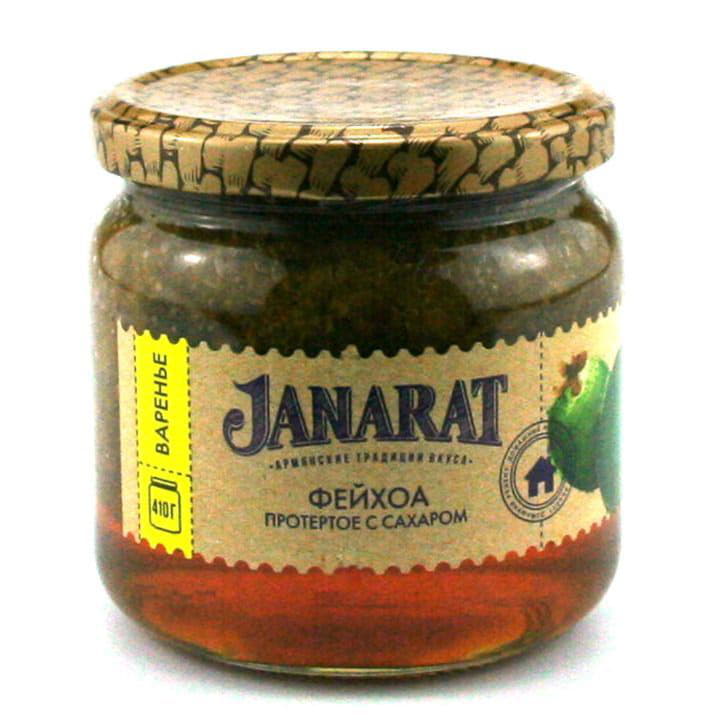 Варенье фейхоа протертое с сахаром Janarat 410 г Santreyd 9699