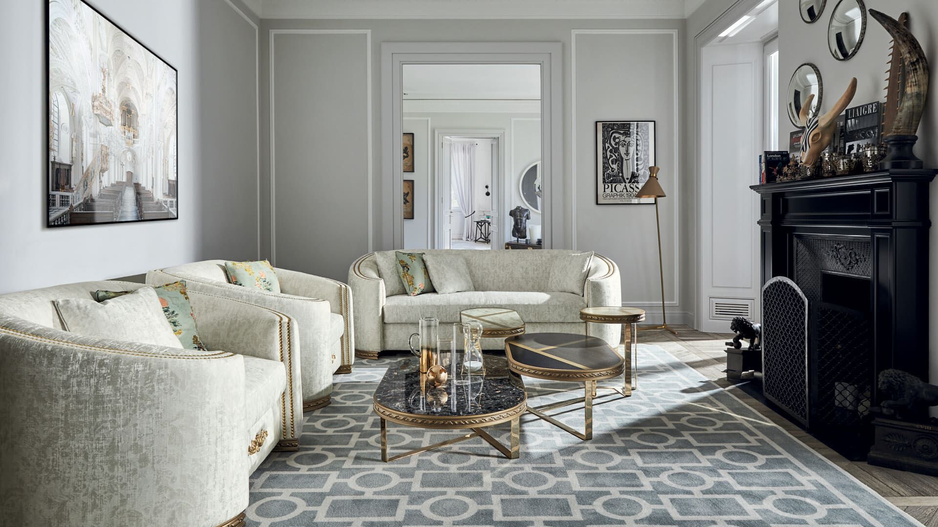 Мягкое кресло с плинтусом ANGELO CAPPELLINI New Classic Interiors ARCH-00133738 - Вид №2