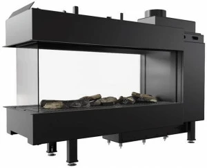 Kratki Газовый камин из стали