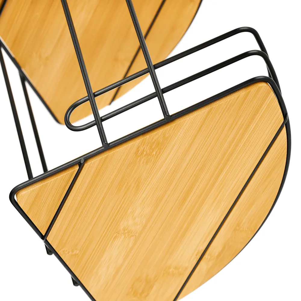 Полка угловая 21.8х21.8х32.8 см, цвет черный Santreyd Без серии STLM-2012177 - Вид №3