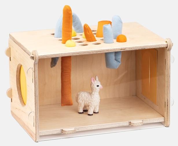 Edu2 Сенсорная игрушка для детей из фанеры sun-id-1470685 - Вид №2