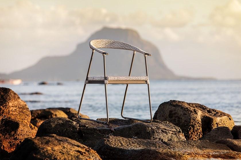 cbdesign Садовый стул из алюминия с подлокотниками Sofia N656n1 - Вид №2