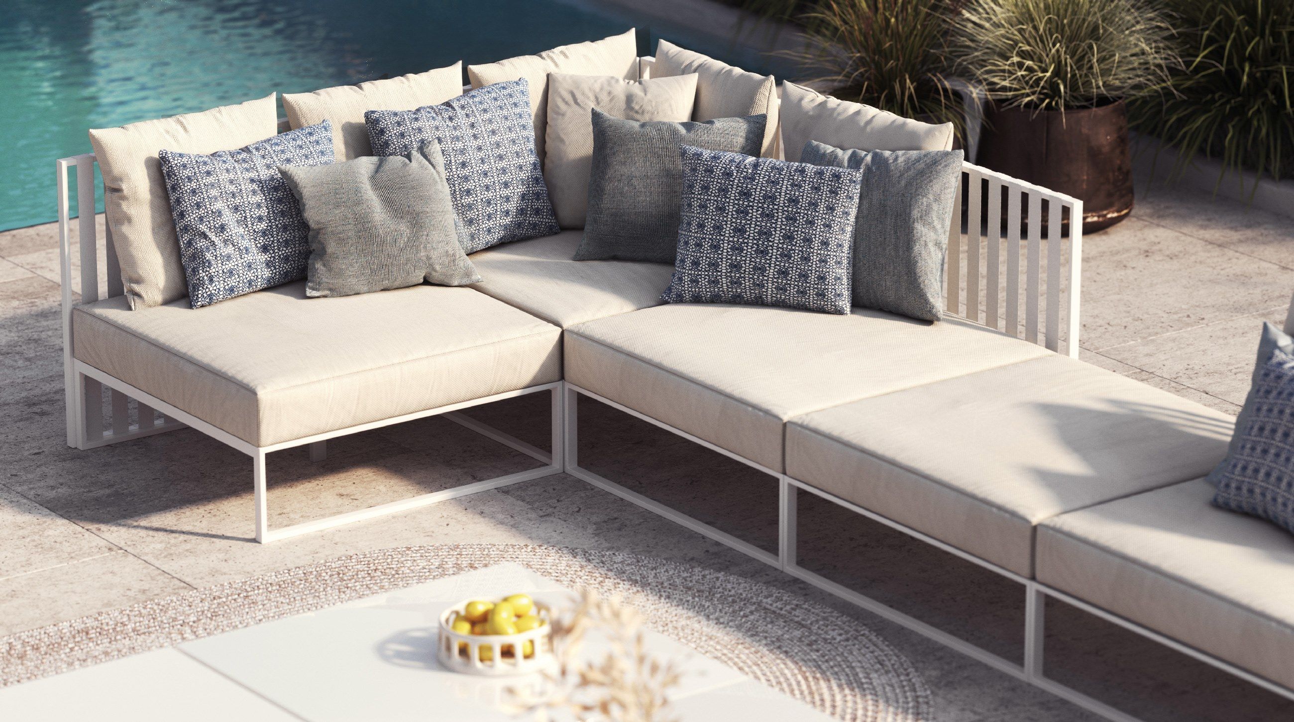 Квадратный садовый столик Braid Metropolitan ARCH-00035261 - Вид №4