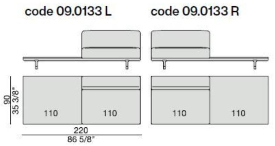 Porada Модульный тканевый диван с вещевым ящиком Eighteen sun-id-1365862 - Вид №33