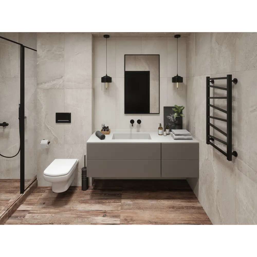 Керамогранит Estima 45x90 см 1.215 м² матовый цвет бежевый серый 85124243 STLM-2024659 King Stone - Вид №2