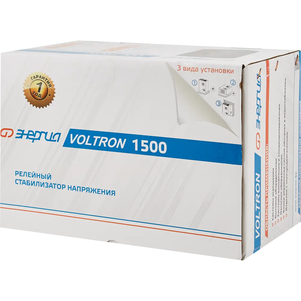 Стабилизатор напряжения Энергия Voltron-1500 1.2 кВт Santreyd STLM-2109859 - Вид №5