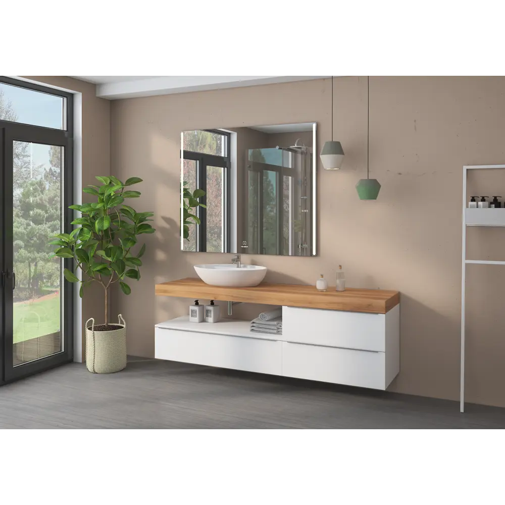 Зеркало Maya Comfort с подсветкой 100x100 см VIGO STLM-2119350 - Вид №6