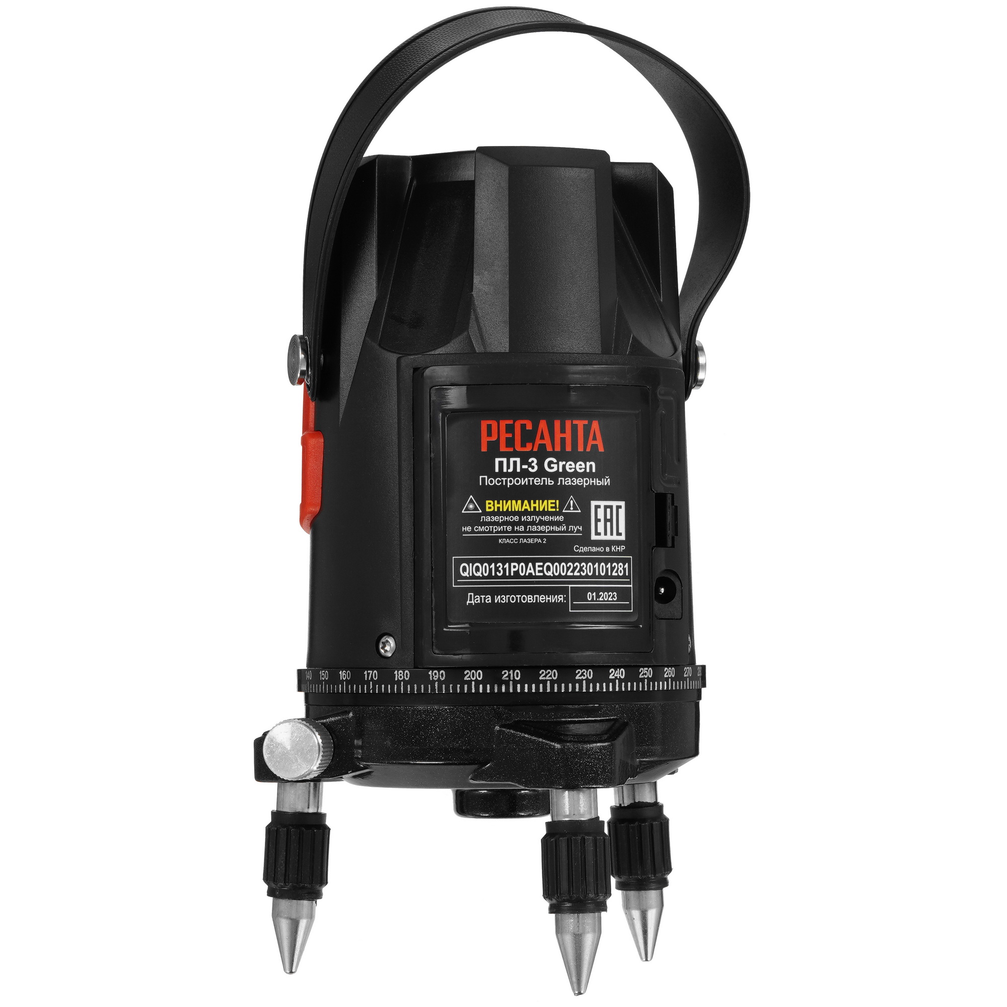 Лазерный нивелир Ресанта ПЛ-3 Green 9975973 STDN-0018172 - Вид №2