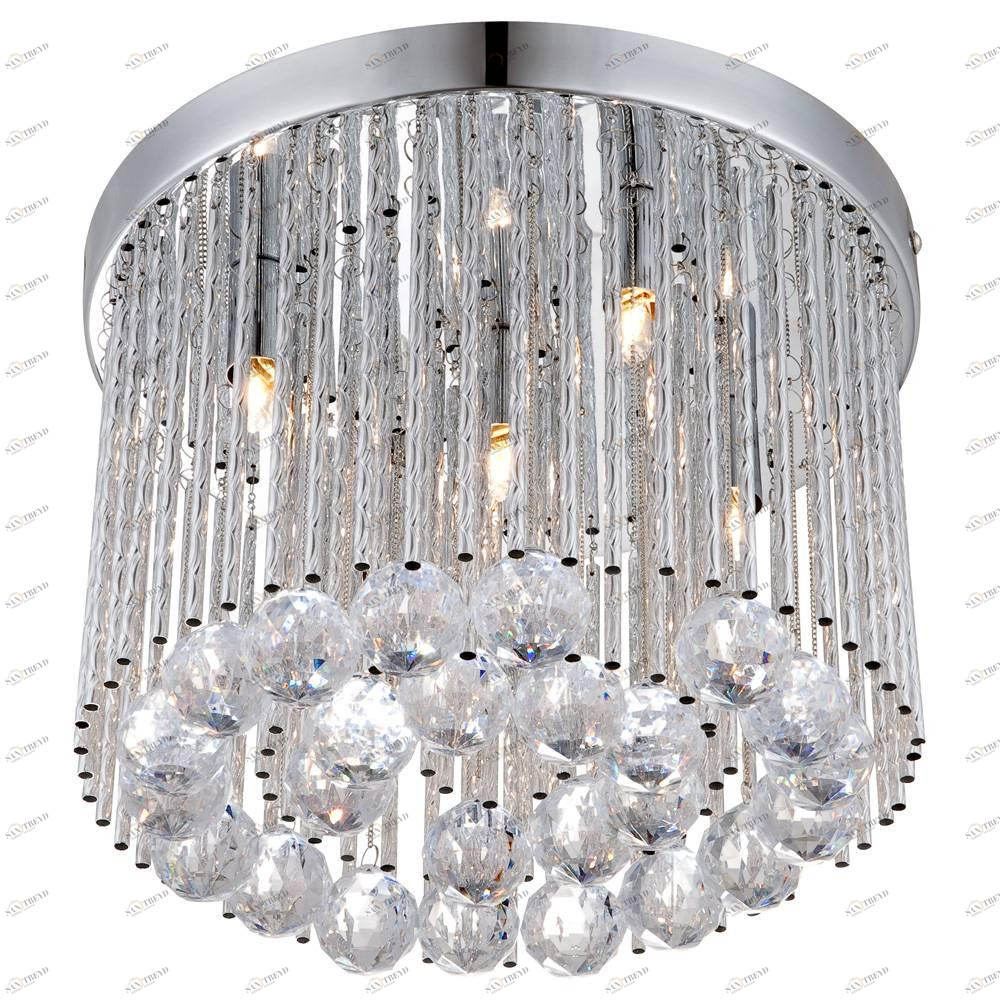 Потолочная люстра Globo Janina 68348-5 GLOBO JANINA 108787 Хром Ceramica Globo 