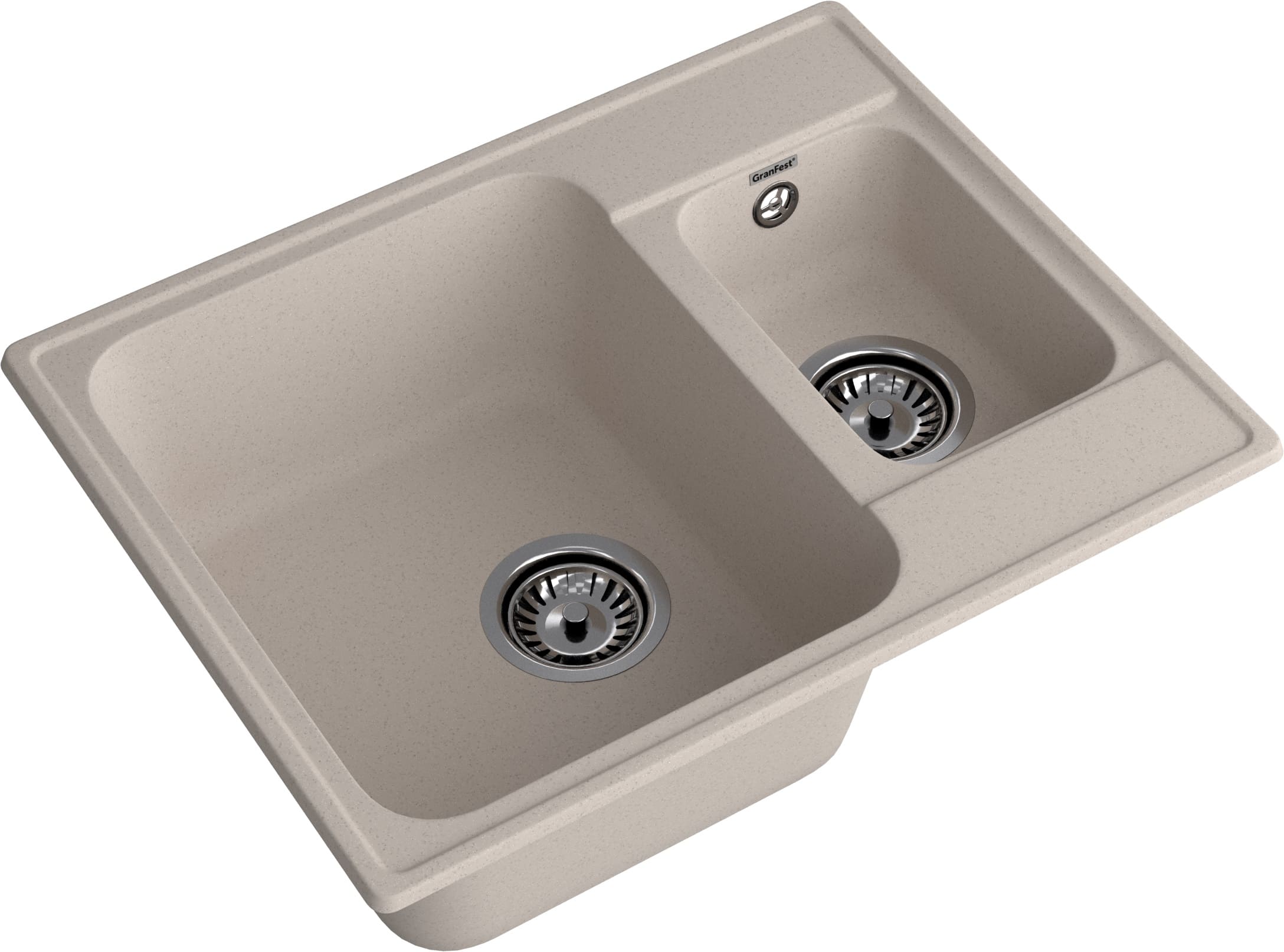 Кухонная мойка Кварц QUARZ S433 GranFest 9-S433 - Вид №2