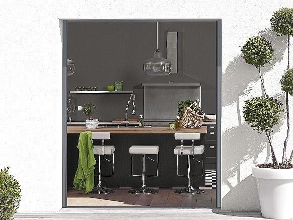 K•LINE Алюминиевая раздвижная выдвижная французская дверь sun-id-1374195 - Вид №1