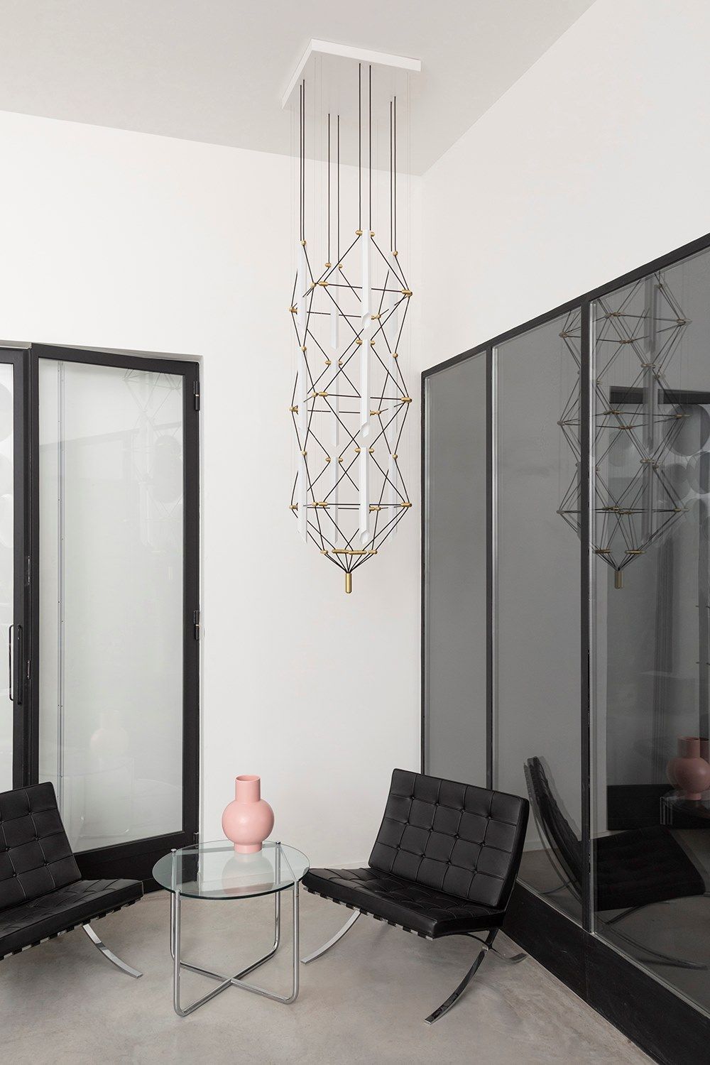 Стальной светодиодный подвесной светильник designheure Мозаика ARCH-00092232 - Вид №2