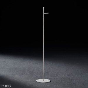 GSTS1S-BPW Вешалка прямая 1s, основание: белое. PHOS