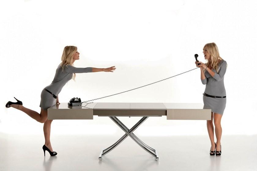 Ozzio Italia Регулируемый по высоте журнальный столик  T110  - Вид №16